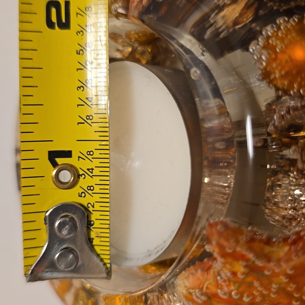 Gilde Dreamlight Lucite Tealight Candle Holder From Germany - Picture 15 of 16
